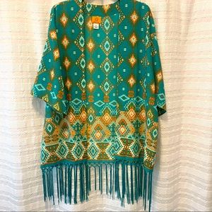M Aztec Kimono
